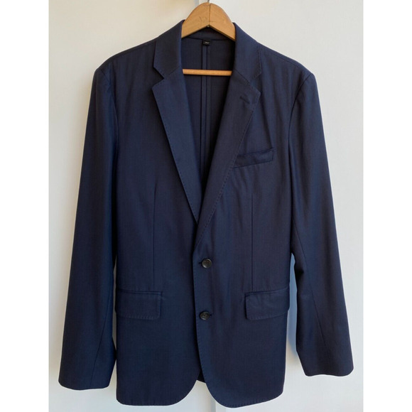 J. CREW LUDLOW SLIM FIT BLAZER JACKET SLATE GRAY AMERICAN WOOLEN COMPANY 36R - Picture 1 of 7